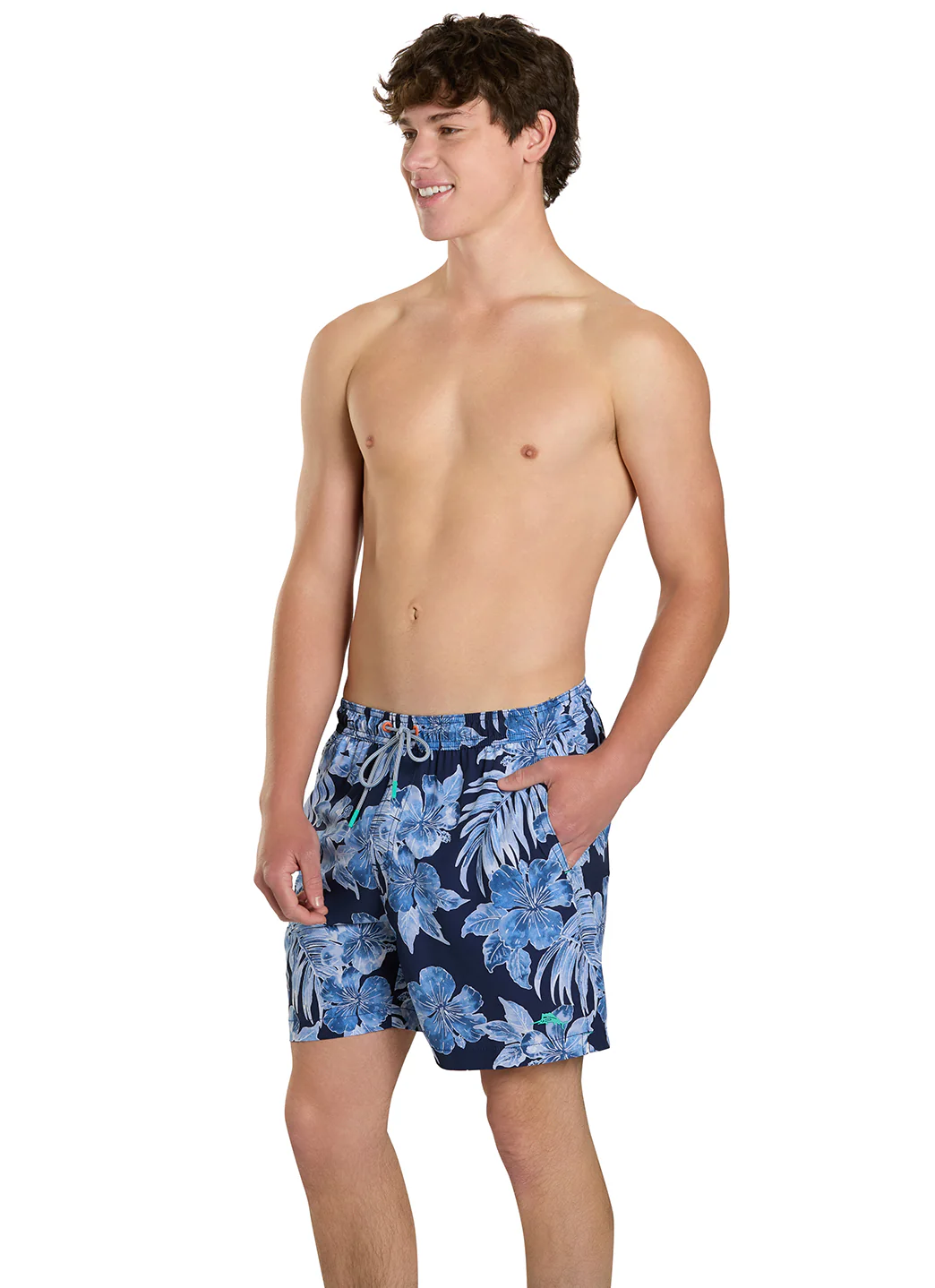 Tommy Bahama Men's Naples Ravello Blooms 6" Inseam Swim Trunks - Image 6