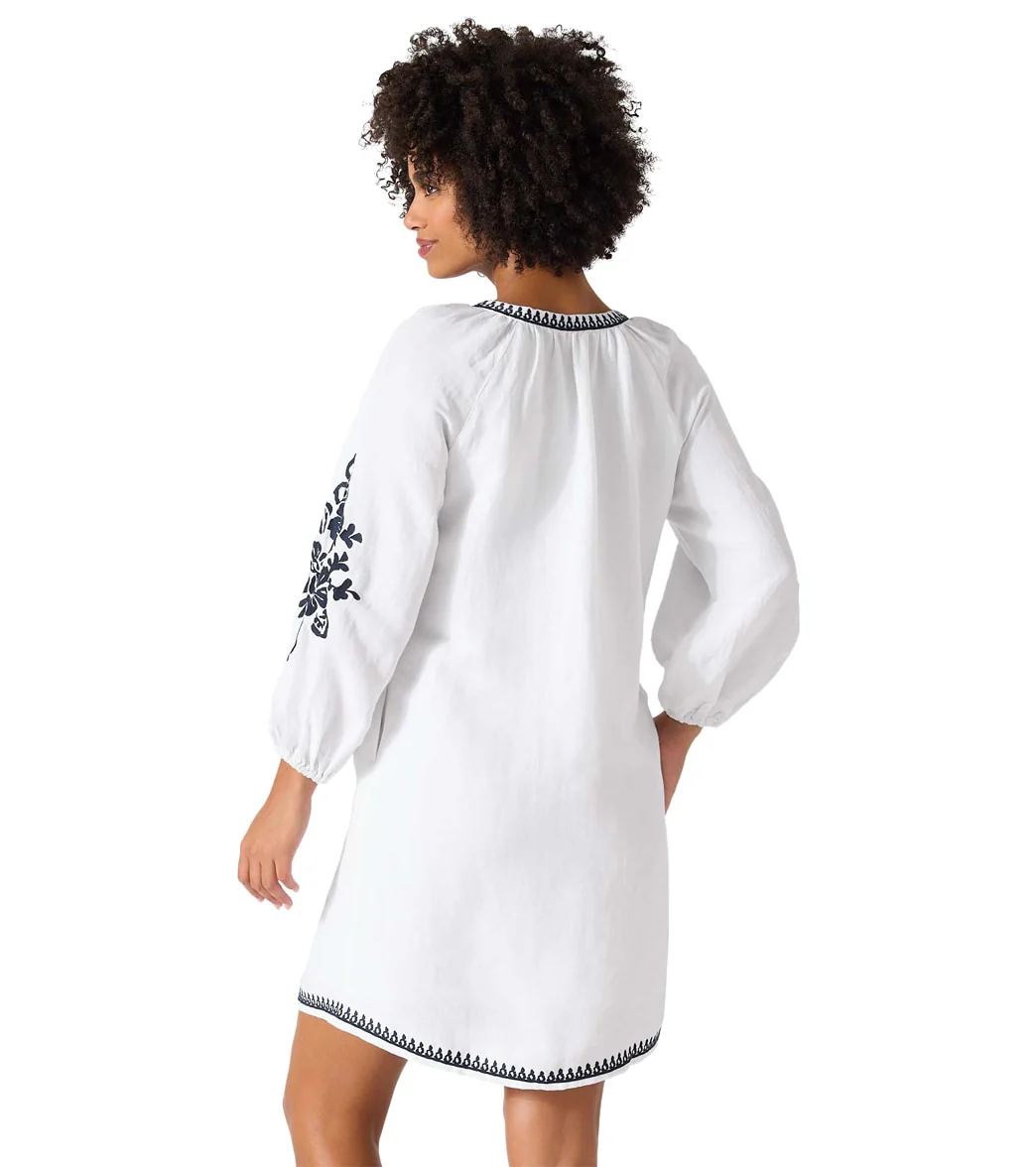 Tommy Bahama St Lucia Embroidered Tunic Cover Up Dress - Image 2