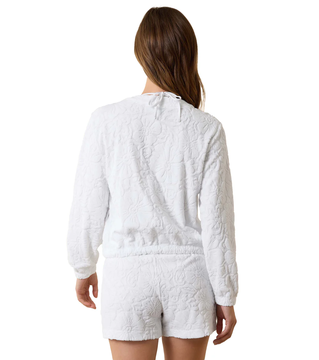 Tommy Bahama Women's Beach Terry Full Zip Jacket - Image 2