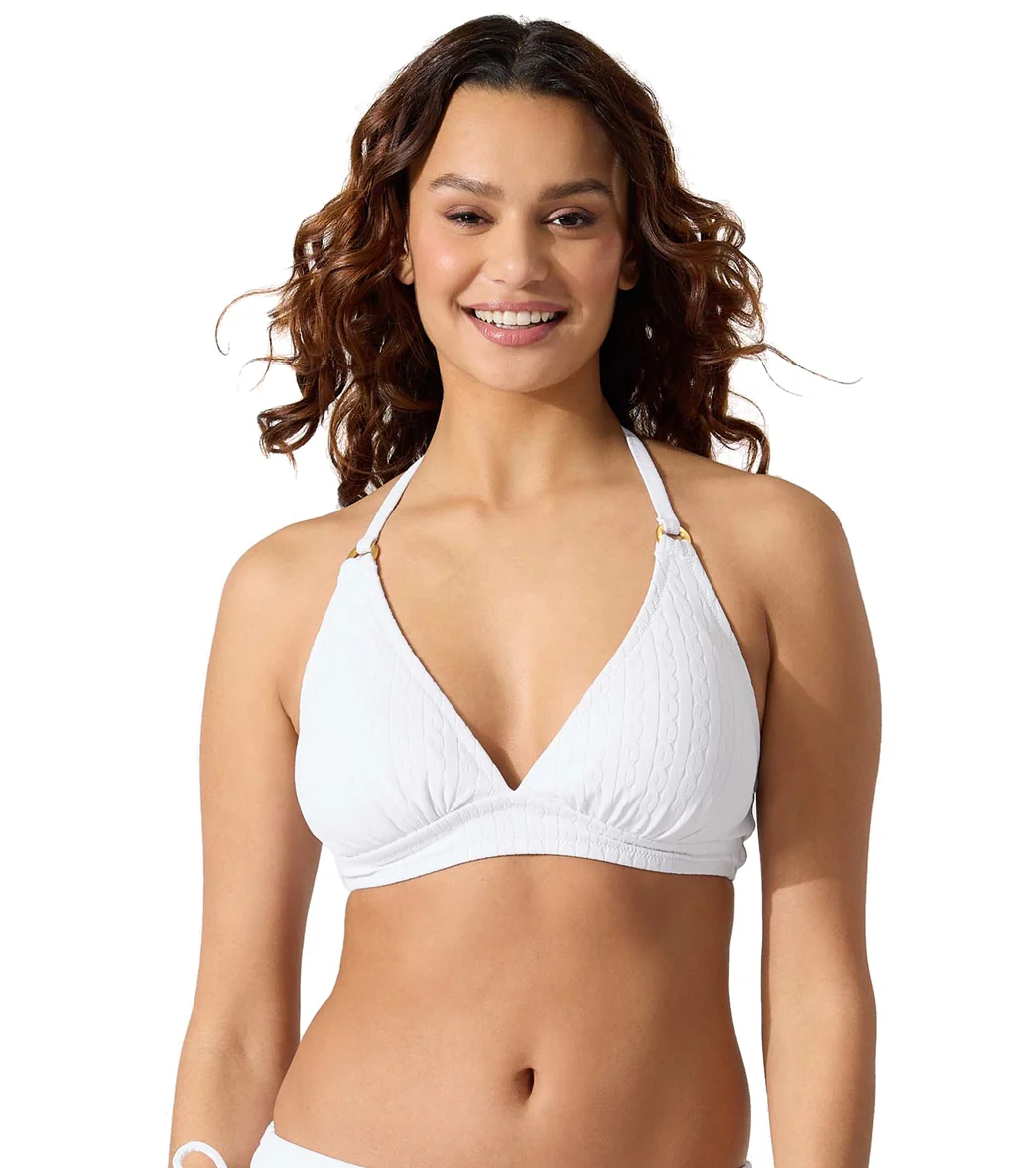 Tommy Bahama Women's Cable Beach Halter Bikini Top - Image 6