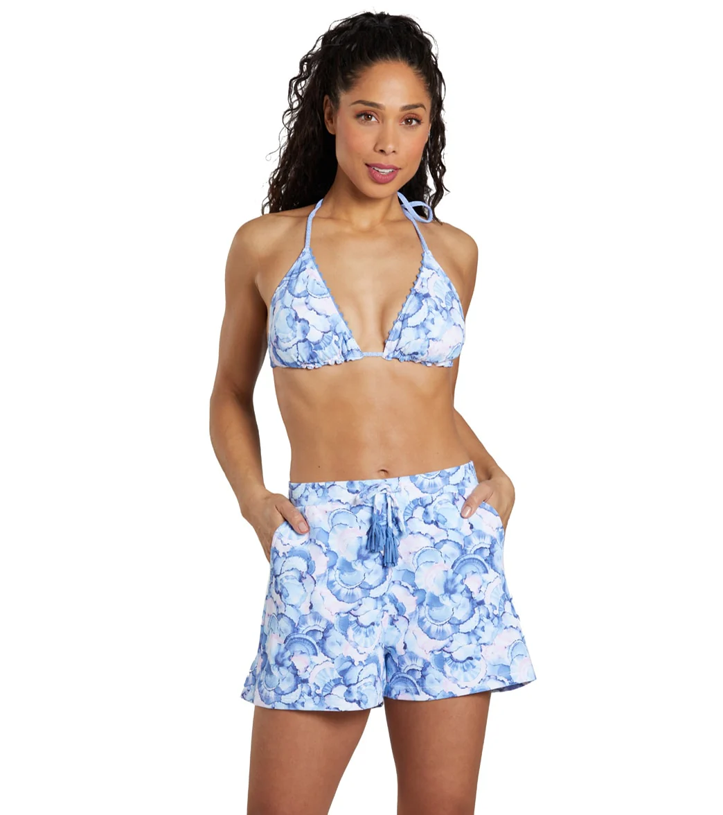 Tommy Bahama Women's Island Cays Abalone Pull On Swim Shorts - Image 4