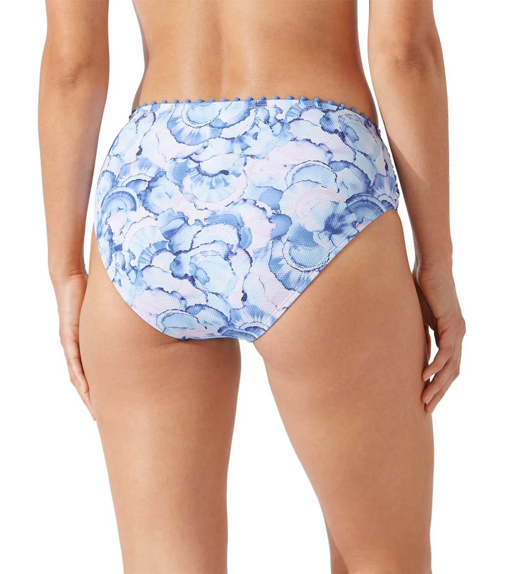 Tommy Bahama Women's Island Cays Abalone Side Shirred High Waist Bikini Bottom - Image 2