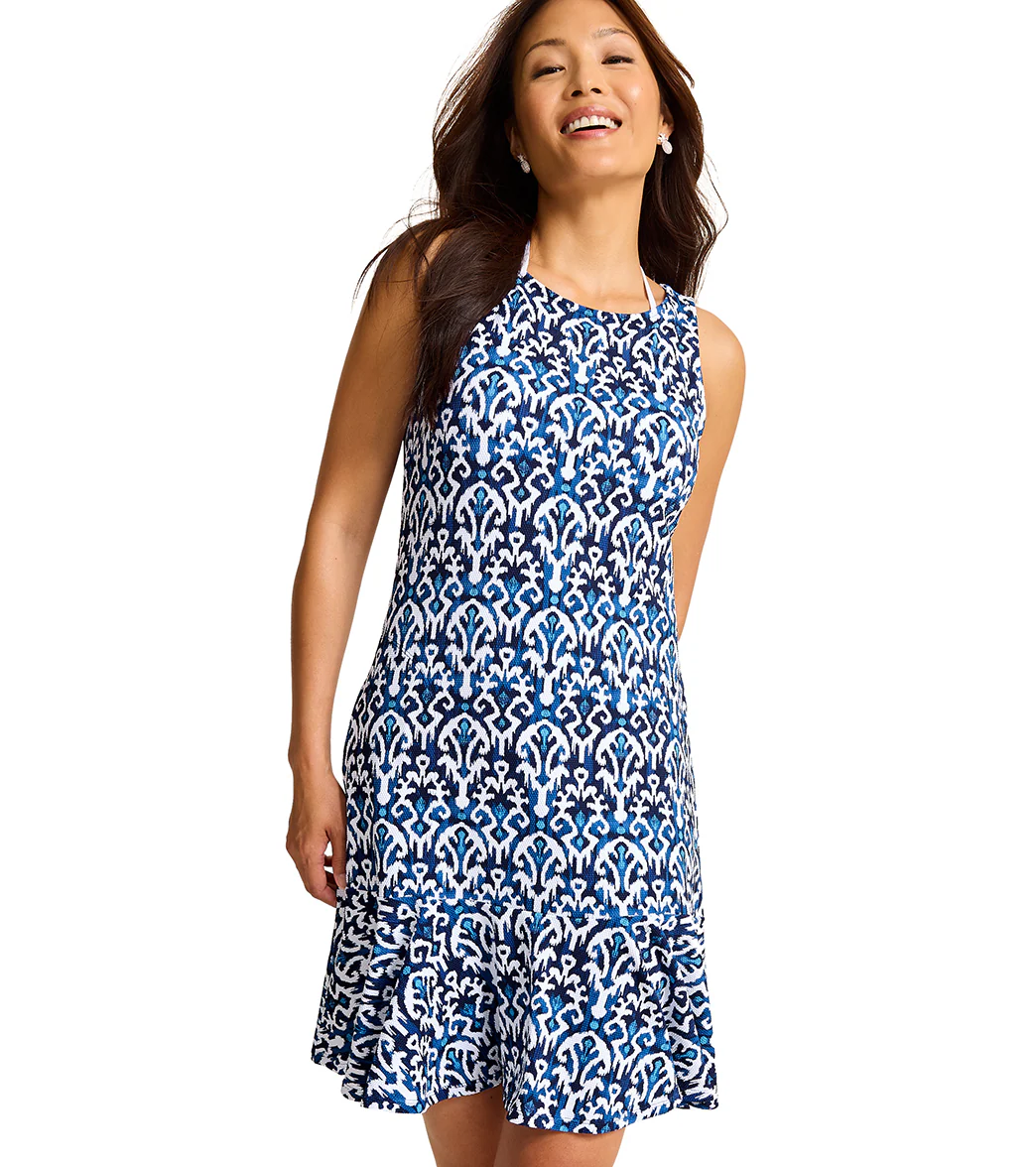 Tommy Bahama Women's Island Cays Blooms Flounce Spa Dress - Image 6