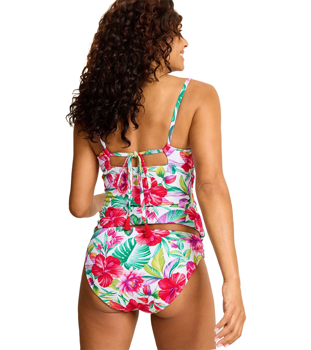 Tommy Bahama Women's Island Cays Fiesta Reversible Maillot Tankini Top - Image 2