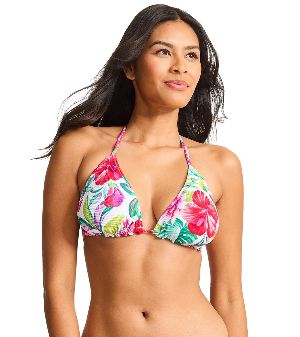 Tommy Bahama Women's Island Cays Fiesta Reversible String Bikini Top - Image 7