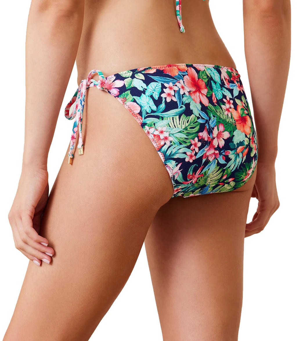 Tommy Bahama Women's Island Cays Flora Reversible String Bikini Bottom - Image 2