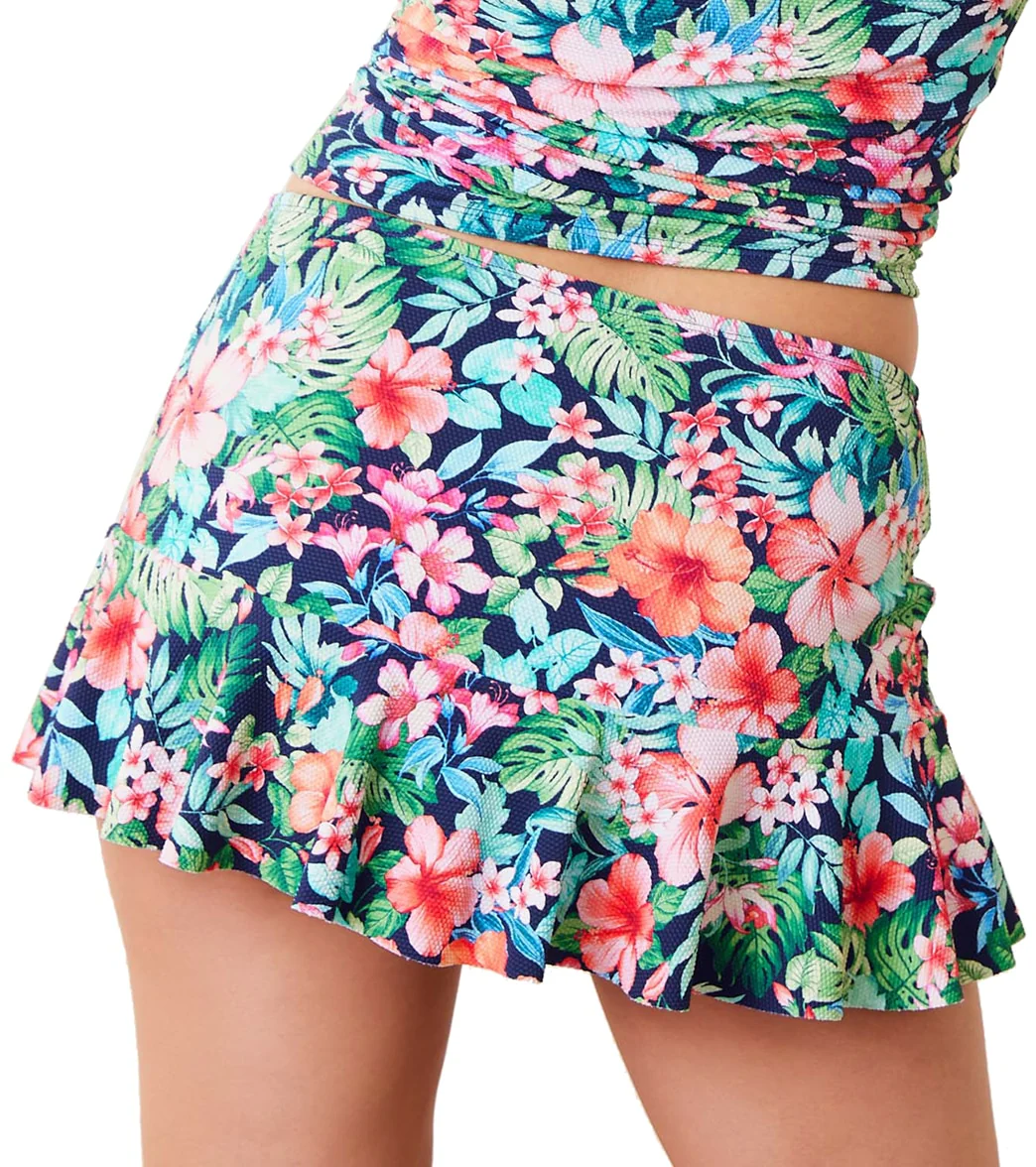 Tommy Bahama Women's Island Cays Flora Skirted Swim Skirt - Image 2