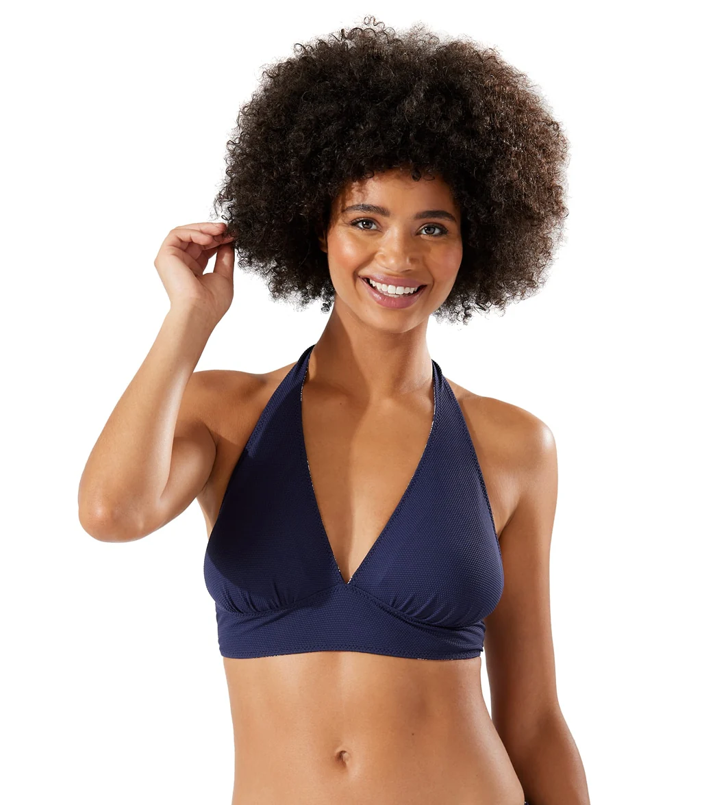 Tommy Bahama Women's Island Cays Palms Reversible Halter Bikini Top - Image 2
