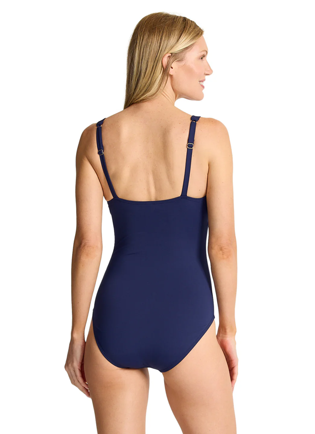 Tommy Bahama Women's Pearl Solid Square Neck One Piece Swimsuit - Image 14