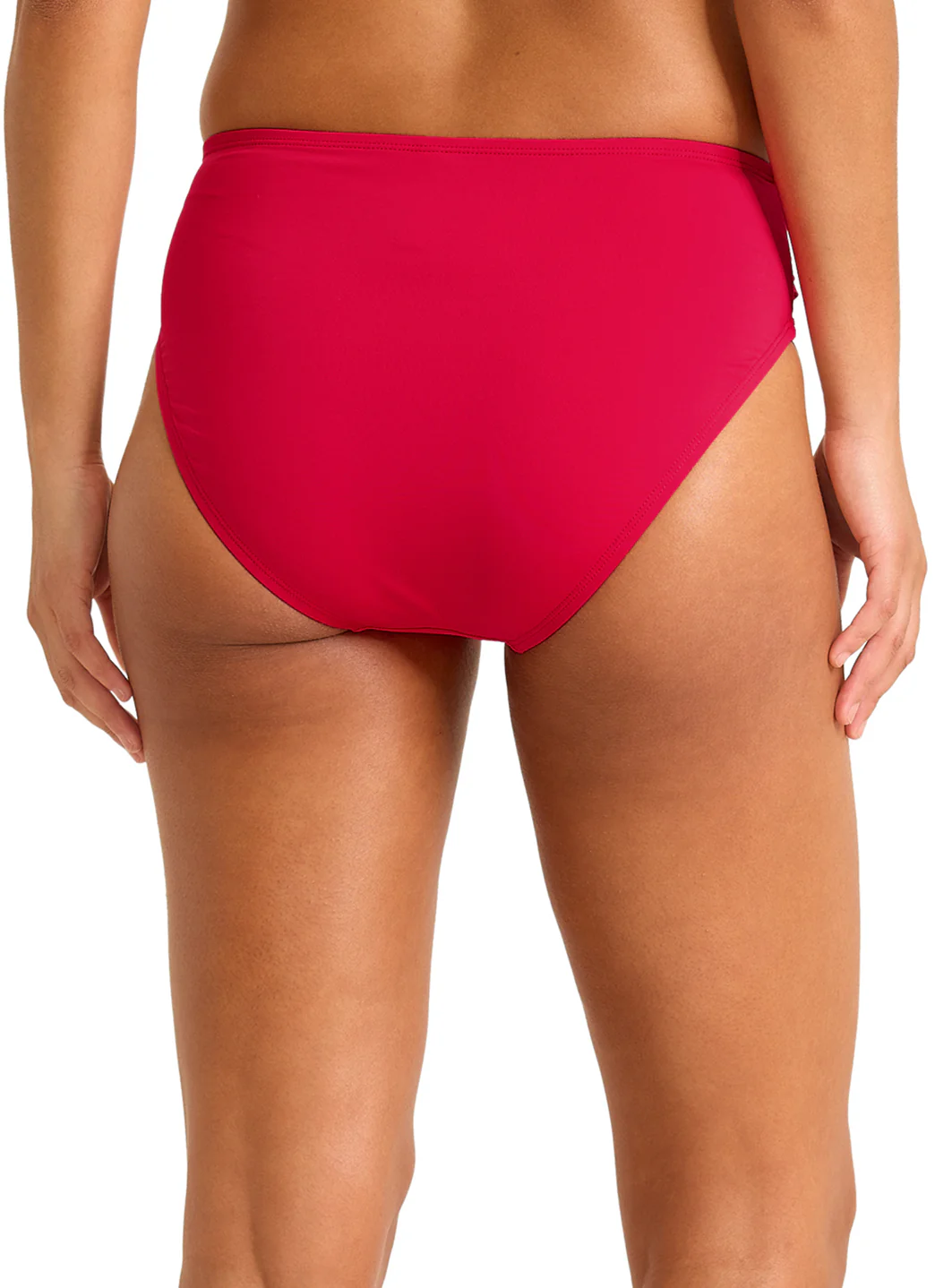 Tommy Bahama Women's Pearl Solids High Waist Bikini Bottom - Image 4