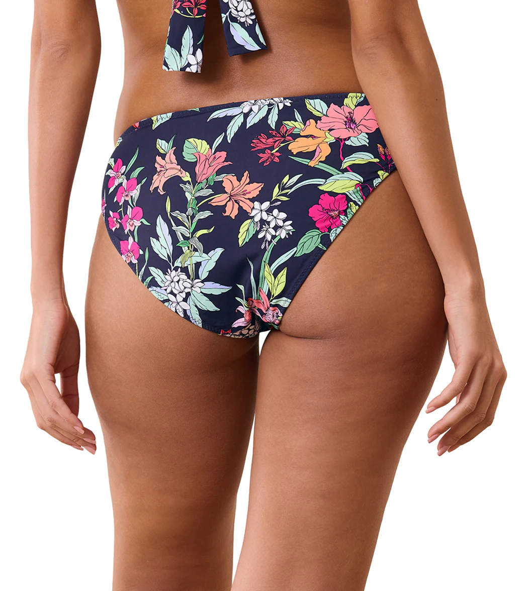 Tommy Bahama Women's Summer Floral Reversible Hipster Bikini Bottom - Image 3