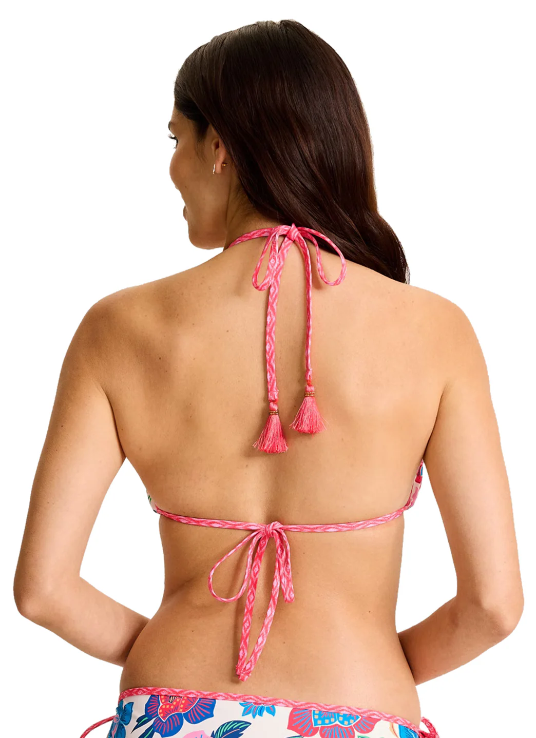 Tommy Bahama Women's Tropi Flora Reversible String Bikini Top - Image 6