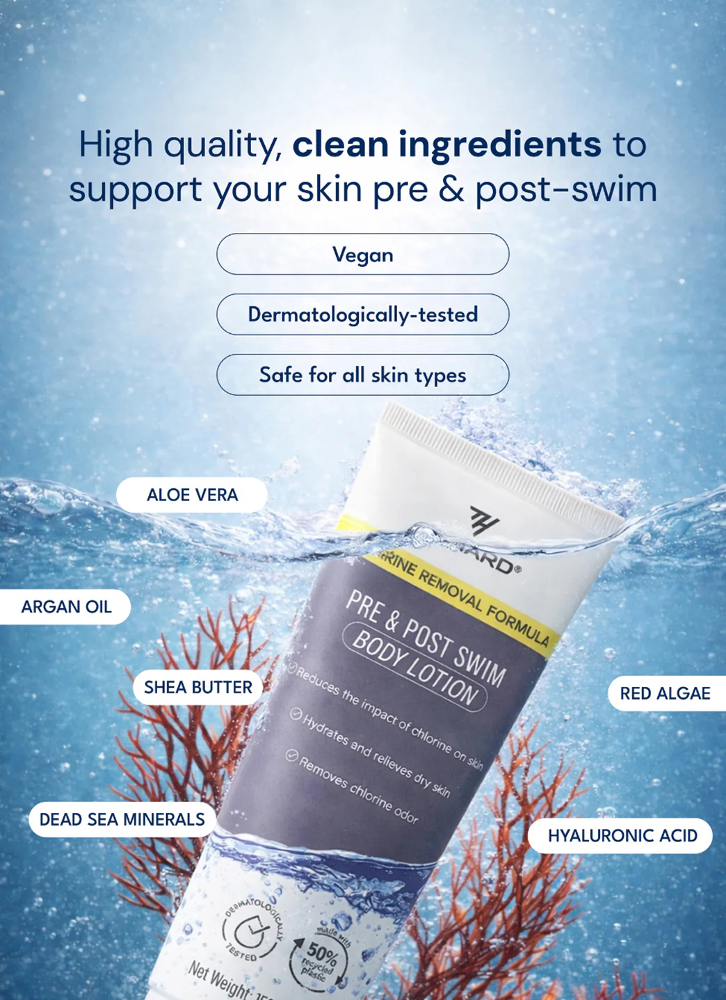 Trihard Pre & Post-Swim Body Lotion 3.5fl oz - Image 6