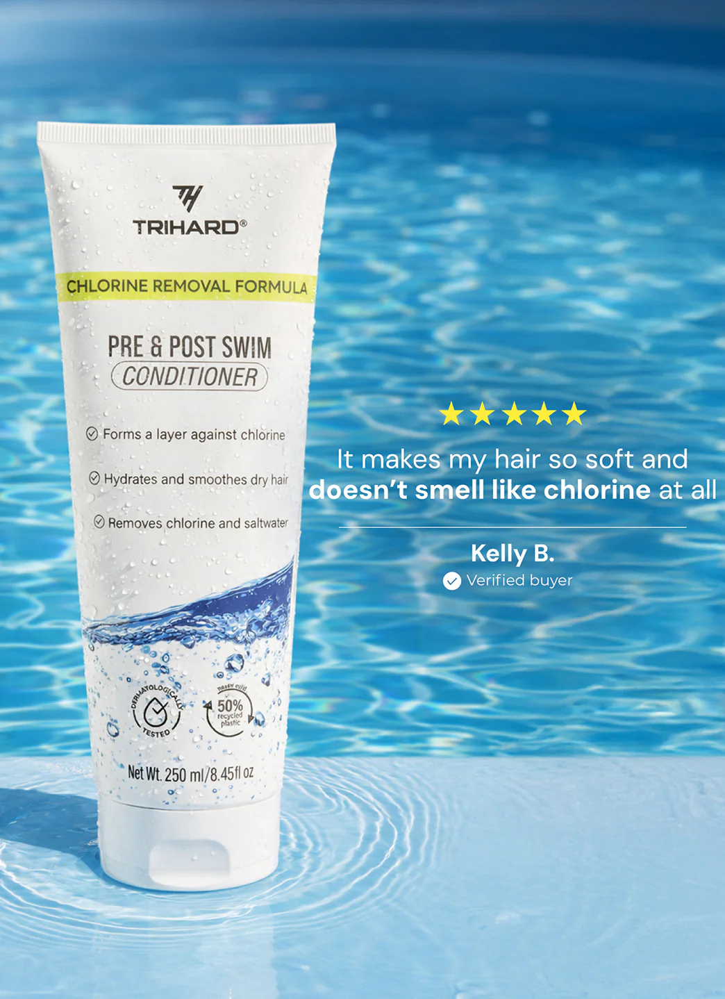 Trihard Pre & Post-Swim Conditioner 8.45fl oz - Image 8