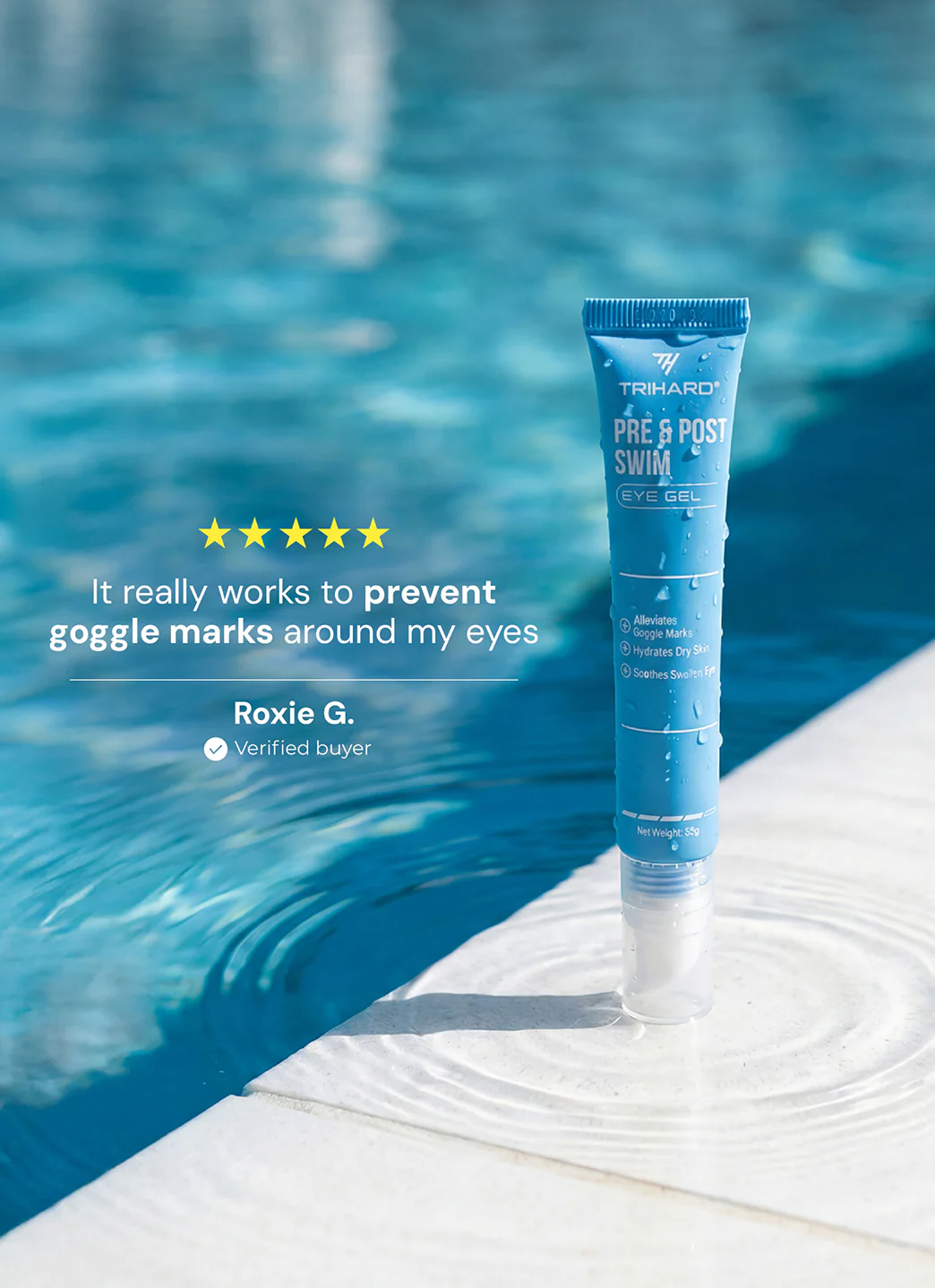 Trihard Pre & Post-Swim Eye Gel 1.05 oz - Image 8