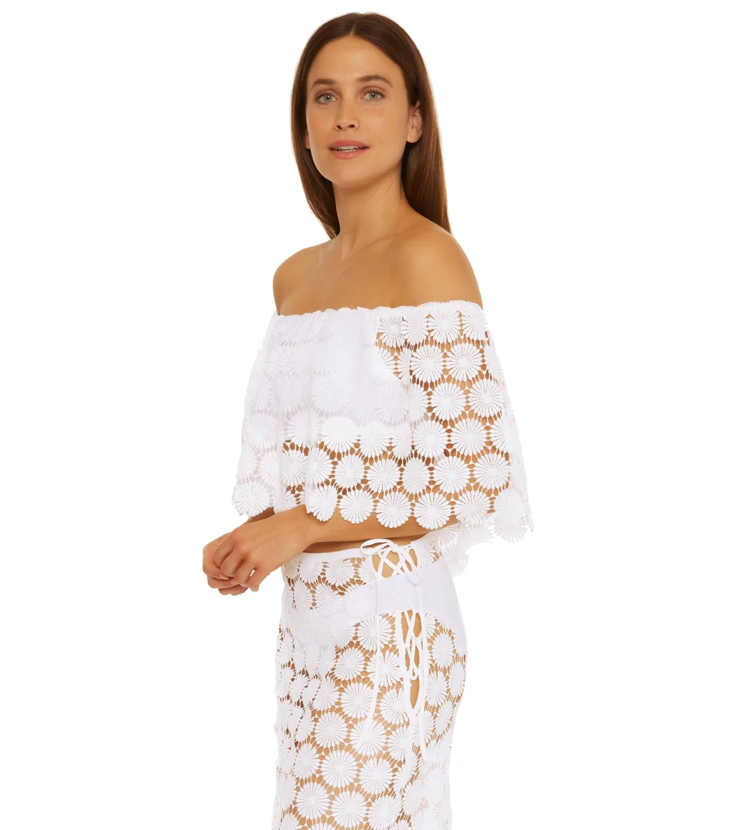 Trina Turk Women's Bardot Off The Shoulder Crop Top - Image 8