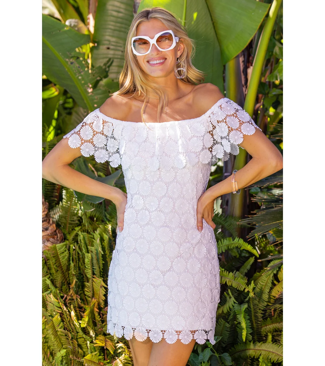 Trina Turk Women's Bardot Off The Shoulder Dress - Image 4