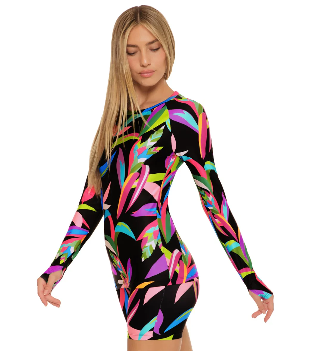 Trina Turk Women's Birds of Paradise Rash Guard - Image 2