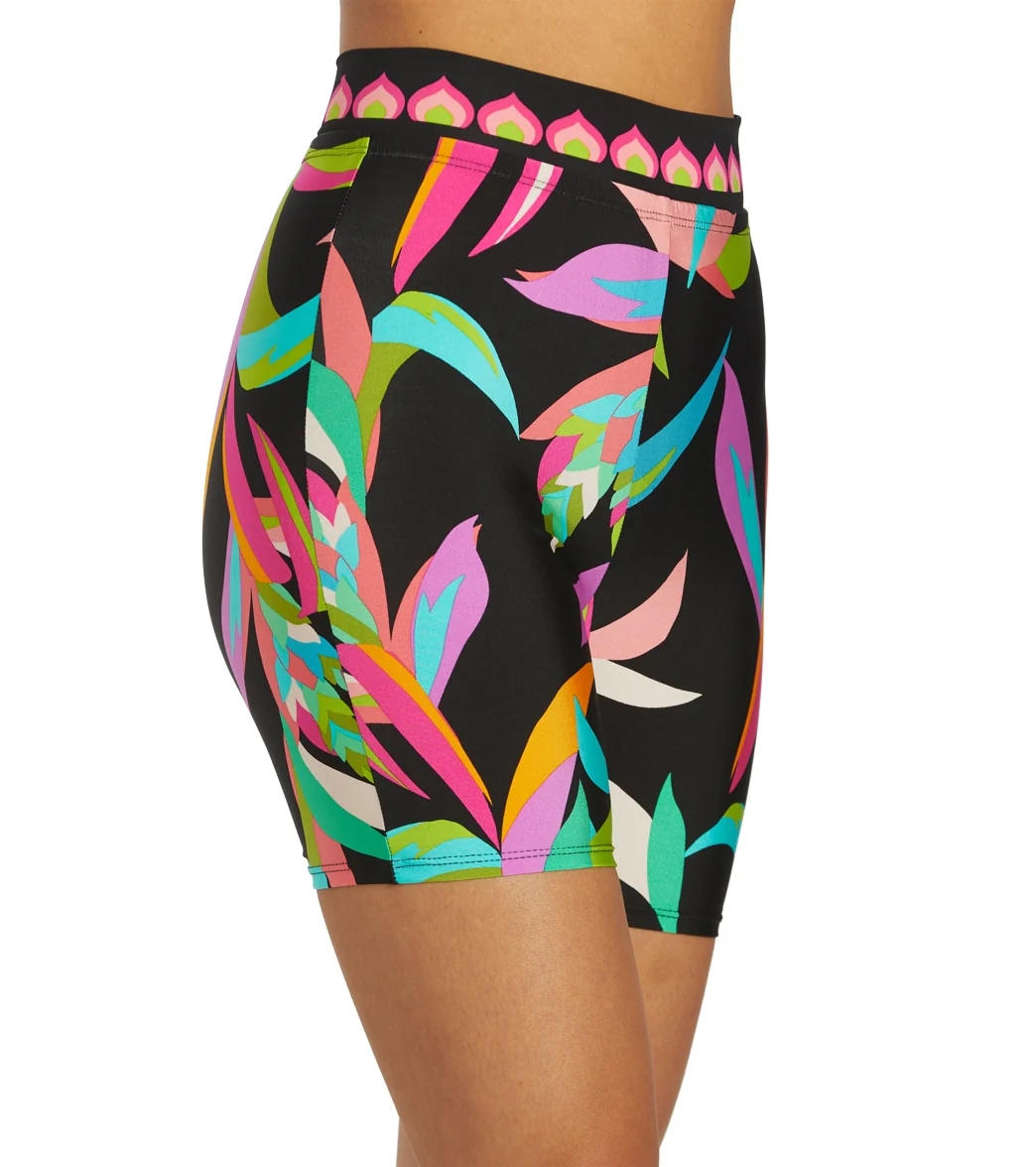 Trina Turk Women's Birds of Paradise Swim Bike Short - Image 2