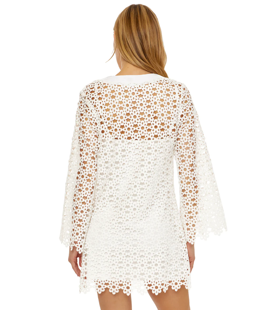 Trina Turk Women's Chateau Bell Dress Cover Up Vanilla - Image 3