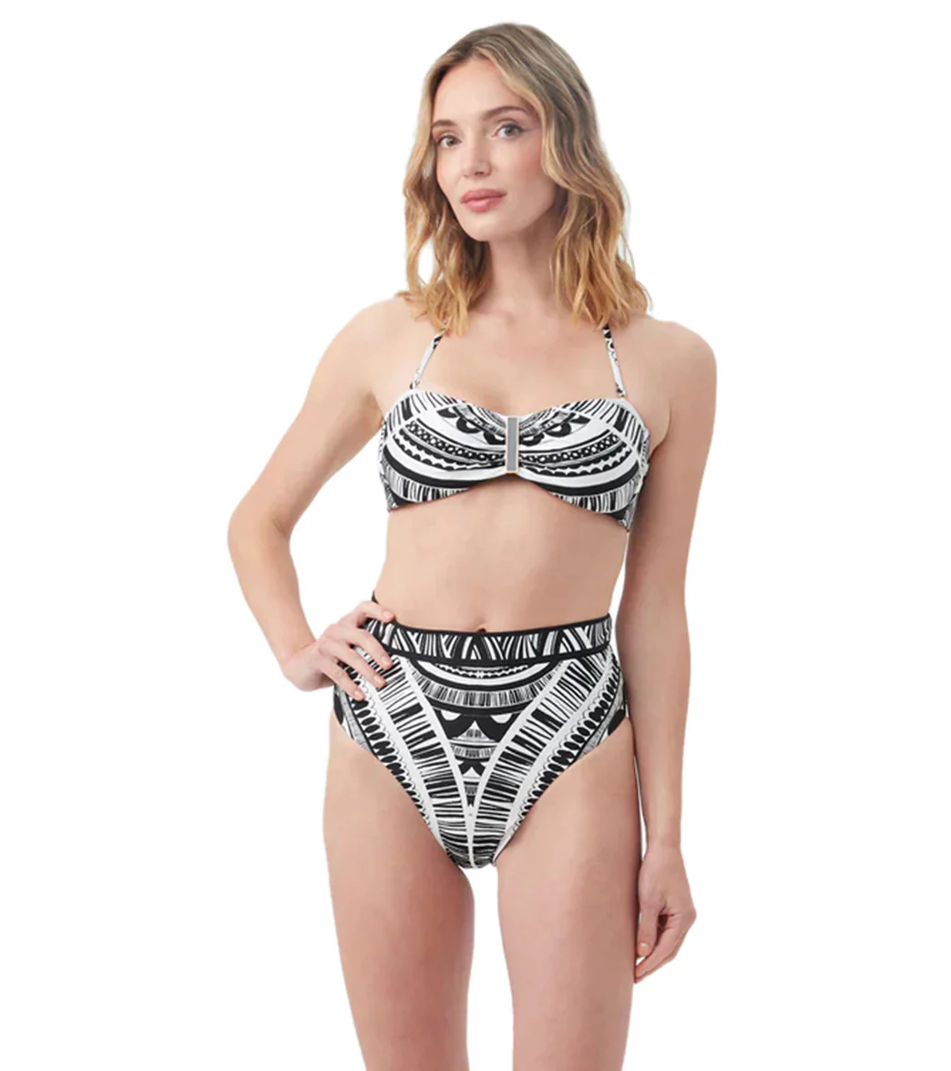 Trina Turk Women's Hula Molded Bandeau Bikini Top - Image 4