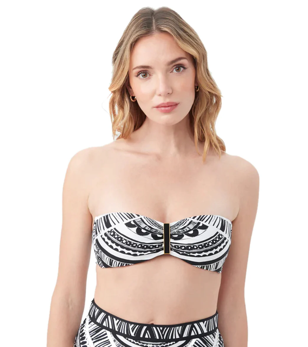 Trina Turk Women's Hula Molded Bandeau Bikini Top - Image 7