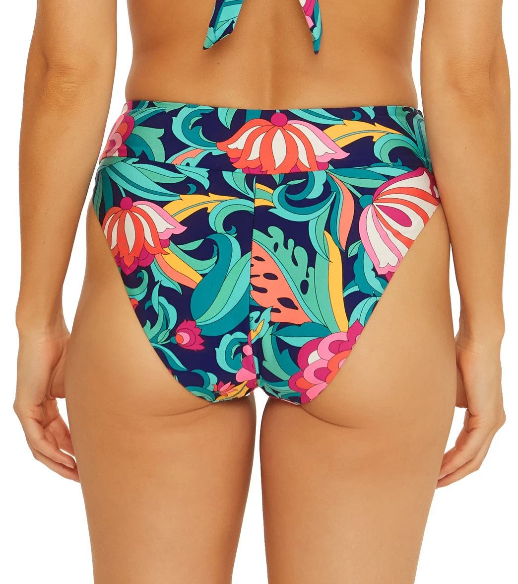 Trina Turk Women's India Garden High Waist Bikini Bottom - Image 2