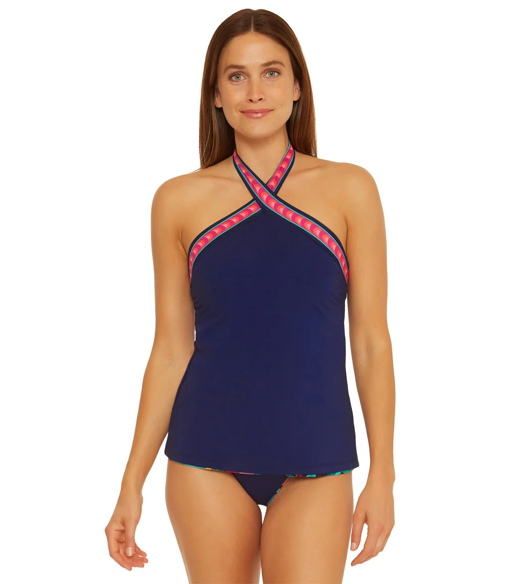 Trina Turk Women's Indian Garden Tankini Top - Image 3