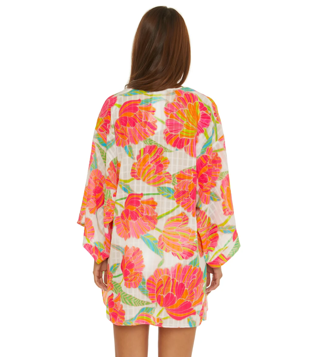 Trina Turk Women's Poppy Tie Front Beach Shirt Cover Up - Image 2