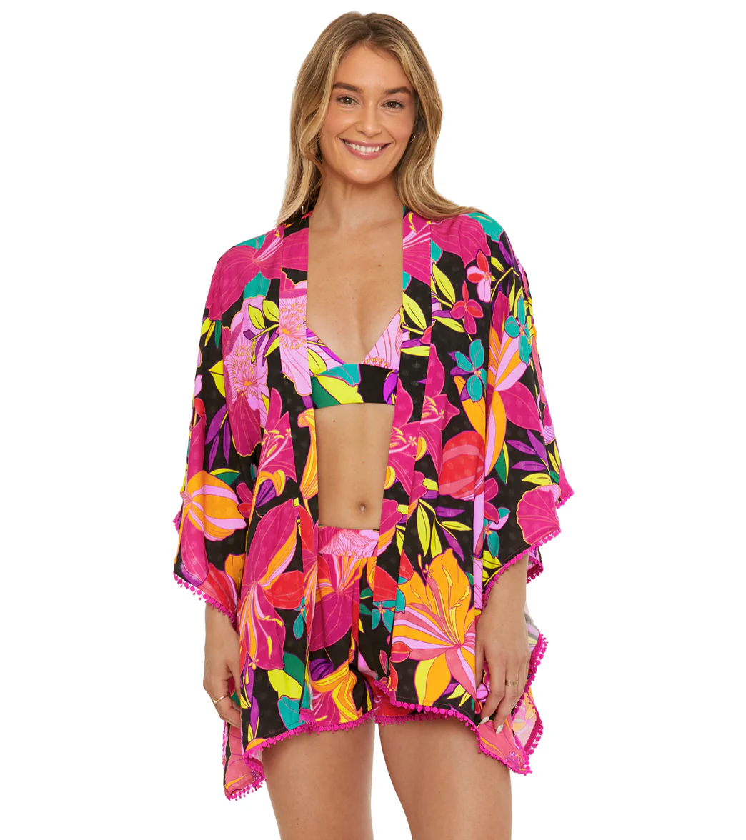 Trina Turk Women's Solar Floral Tunic Cover Up - Image 7