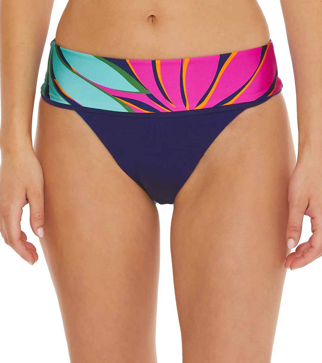 Trina Turk Women's Wailea Reversible High Waisted Bikini Bottom - Image 4