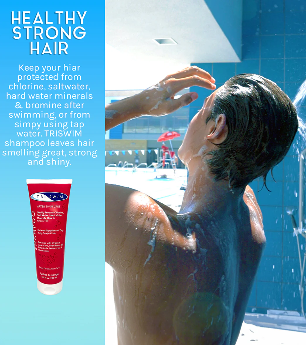 TRISWIM 8.5oz Red Lychee & Mango Shampoo - Image 3