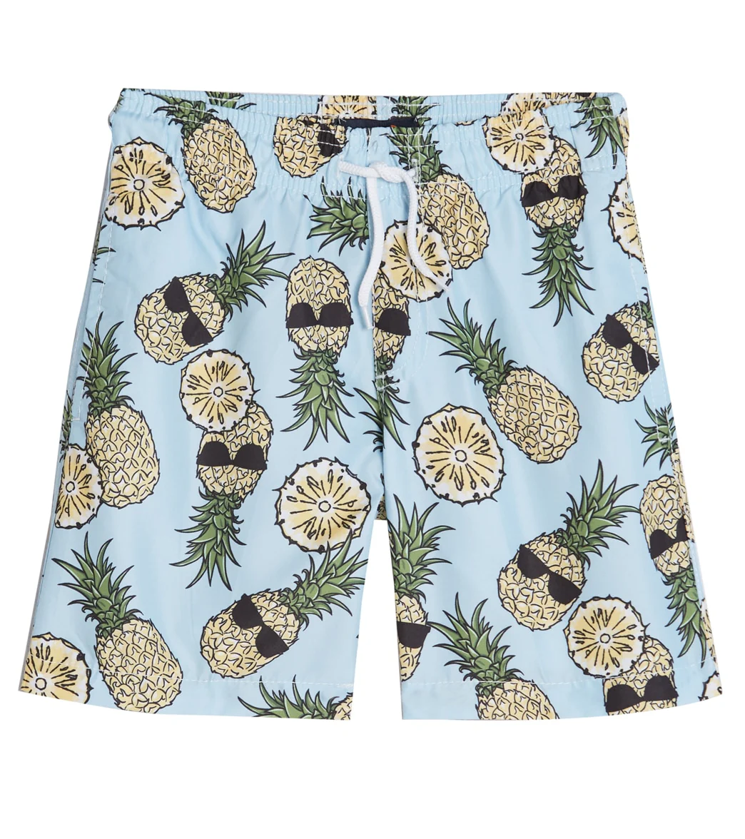 Trunks Surf & Swim Co. Boys' Pineapple Sunglasses 2-Pack Swim Trunks (Big Kid) - Image 7