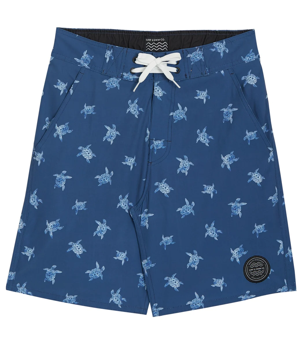 Trunks Surf & Swim Co. Men's 8" Printed Stretch Board Shorts