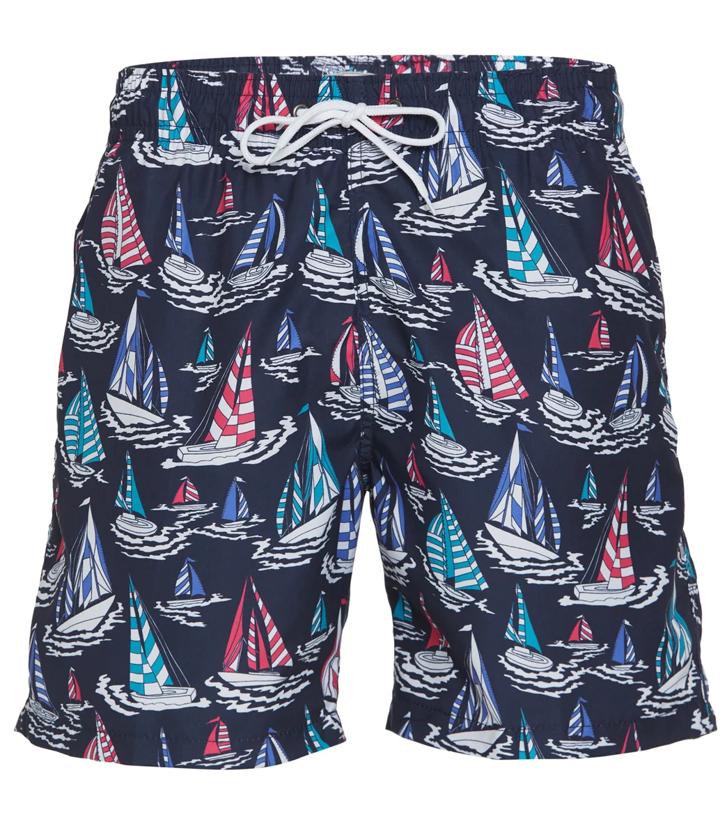 Trunks Surf & Swim Co. Men's Marine Sano Swim Trunks - Image 5