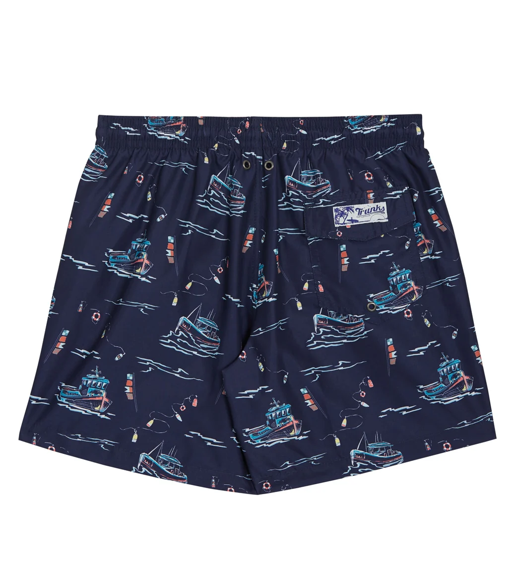 Trunks Surf & Swim Co. Men's Printed Sano Swim Trunks - Image 6