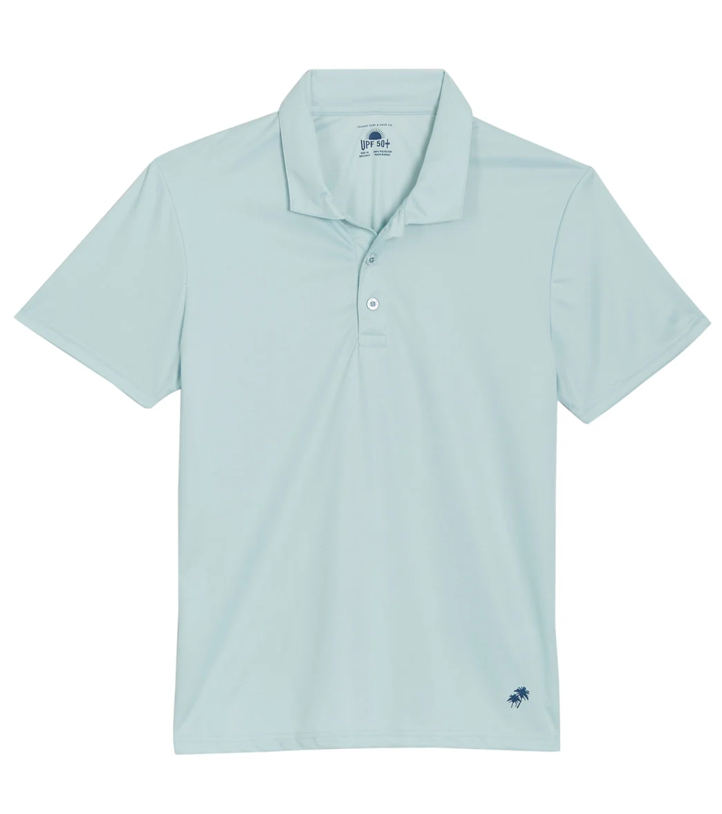 Trunks Surf & Swim Co. Men's UPF 50+ Golf Polo Shirt - Image 4