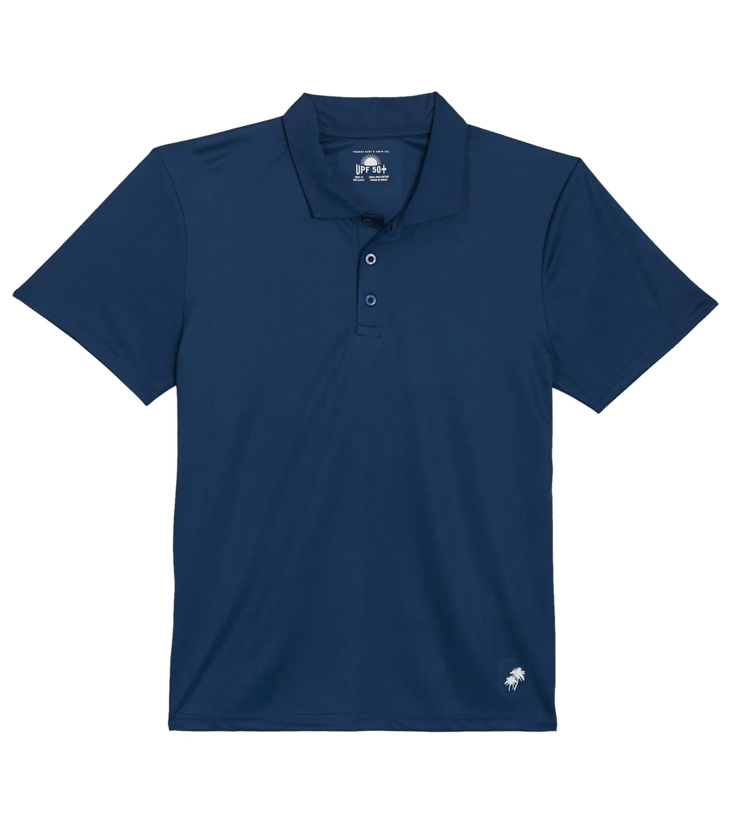 Trunks Surf & Swim Co. Men's UPF 50+ Golf Polo Shirt - Image 9