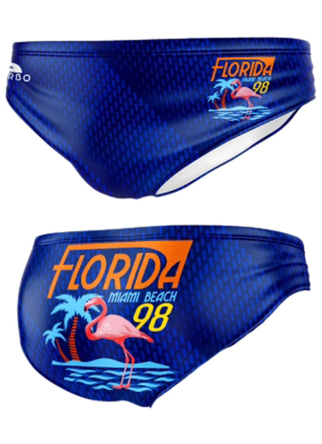 Turbo Men's Florida Water Polo Brief Swimsuit - Image 3