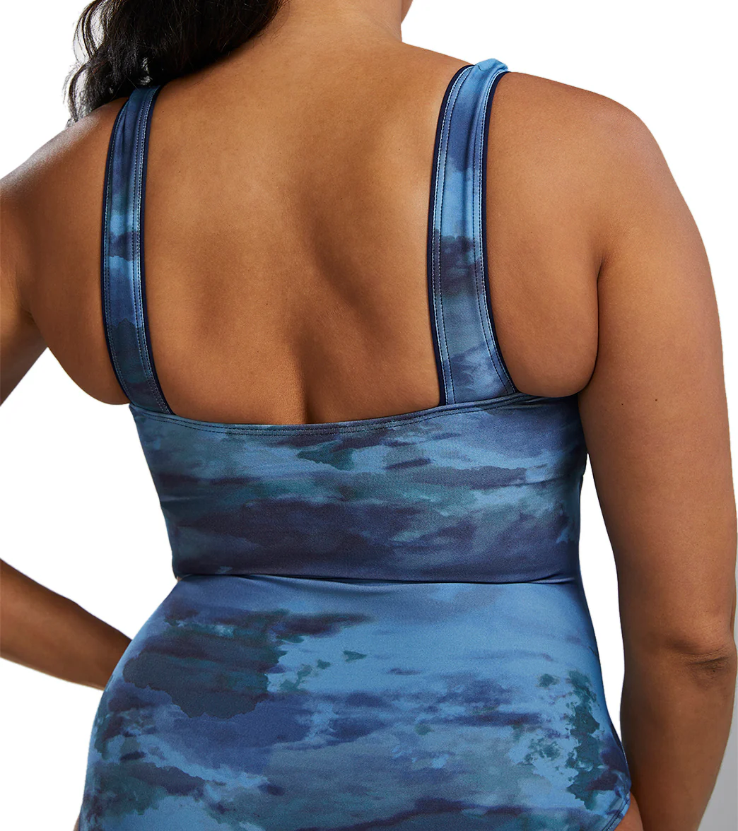 TYR Active Women's Asperus Square Neck Controlfit Durafast Elite One Piece Swimsuit - Image 7