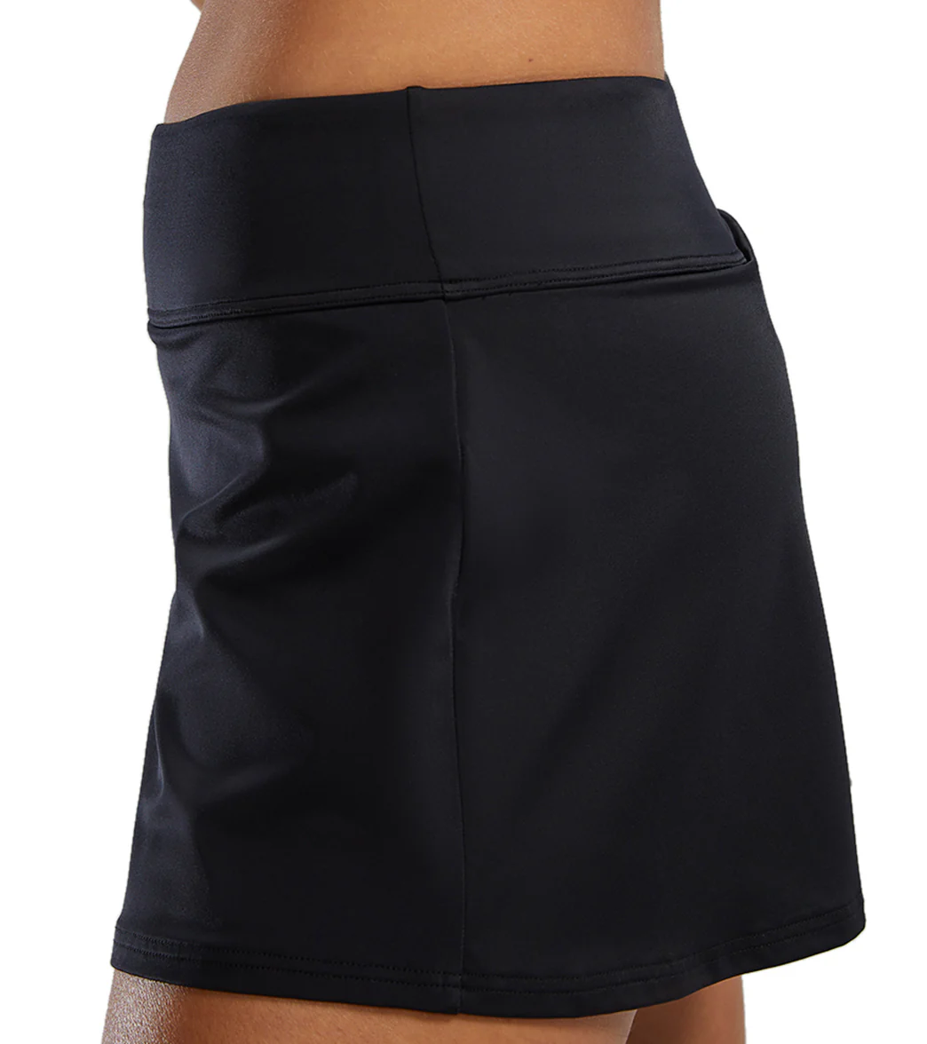TYR Active Women's Solid Della Swim Skort - Image 10