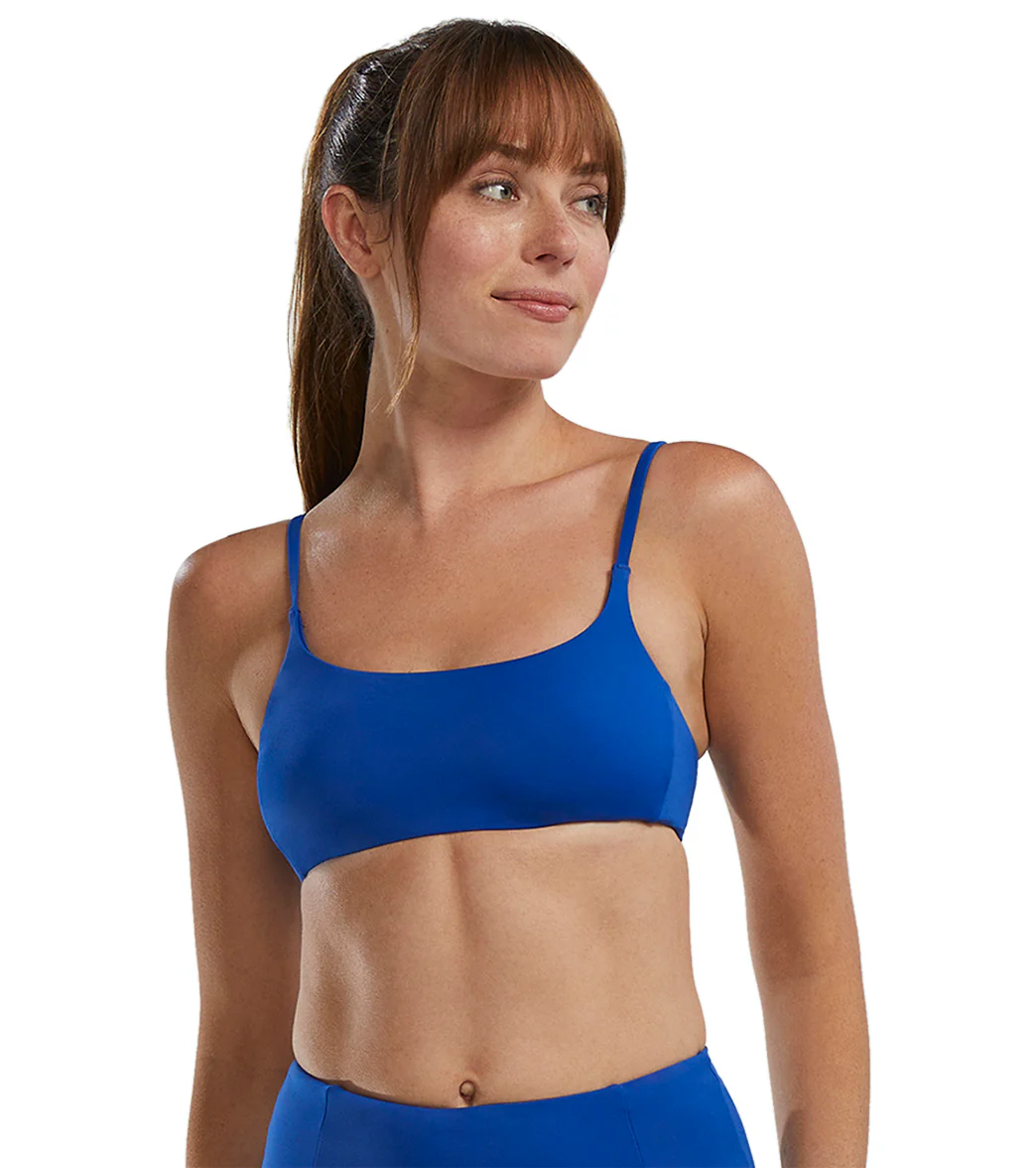 TYR Active Women's Solid Nia Scoop Neck Bikini Top - Image 17