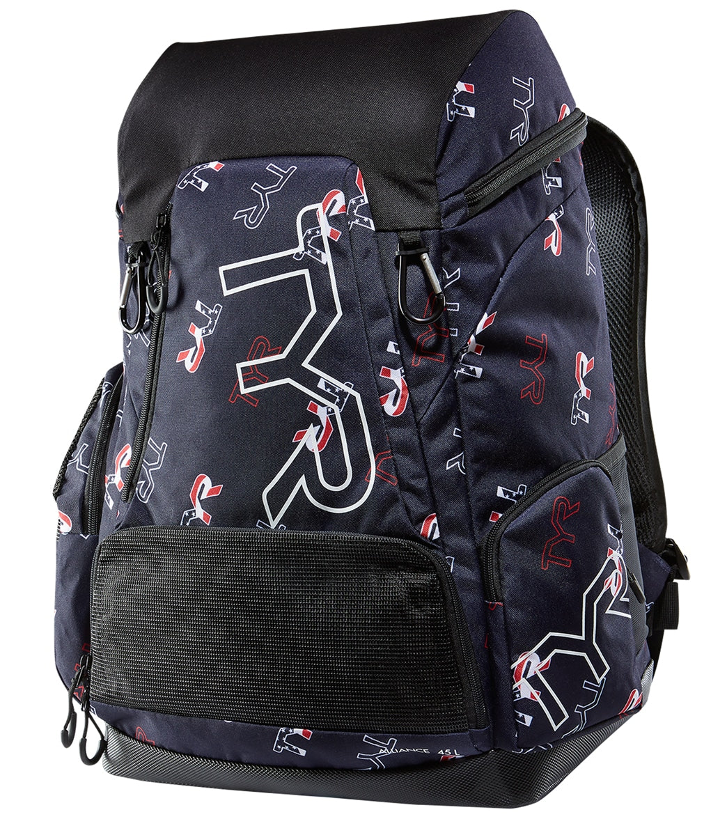 TYR Alliance 45L All Over Logo Backpack - Image 4