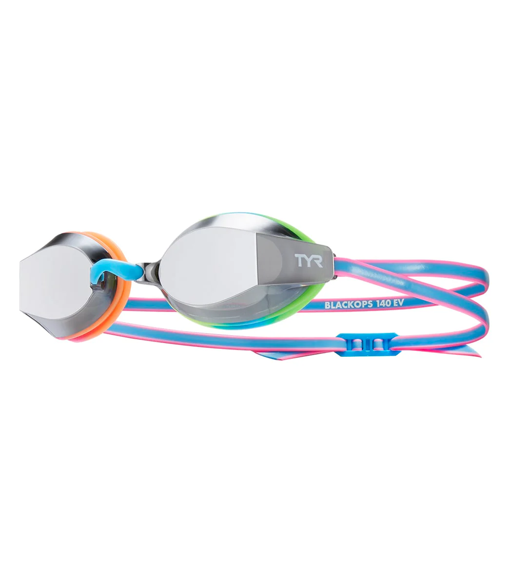 TYR Black Ops 140 EV Racing Mirrored Junior Fit Goggle - Image 40