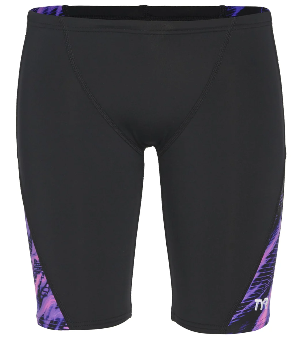 TYR Boys' Cadence Blade Splice Jammer Swimsuit - Image 2