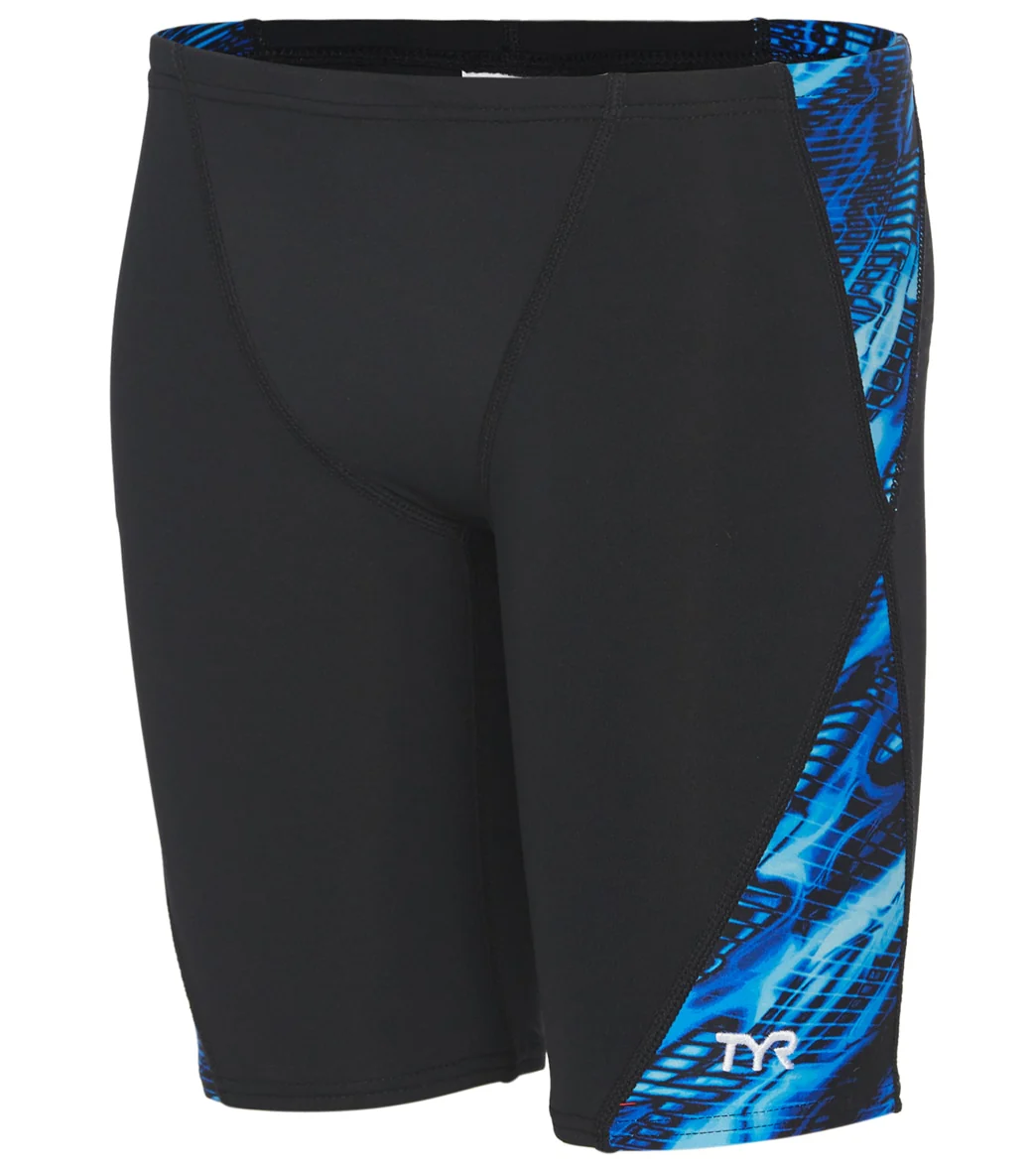 TYR Boys' Cadence Blade Splice Jammer Swimsuit - Image 21