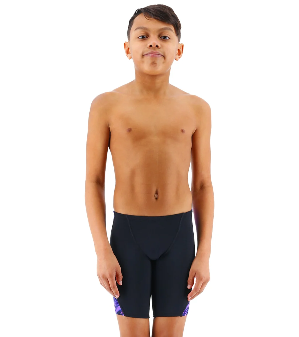 TYR Boys' Cadence Blade Splice Jammer Swimsuit - Image 4