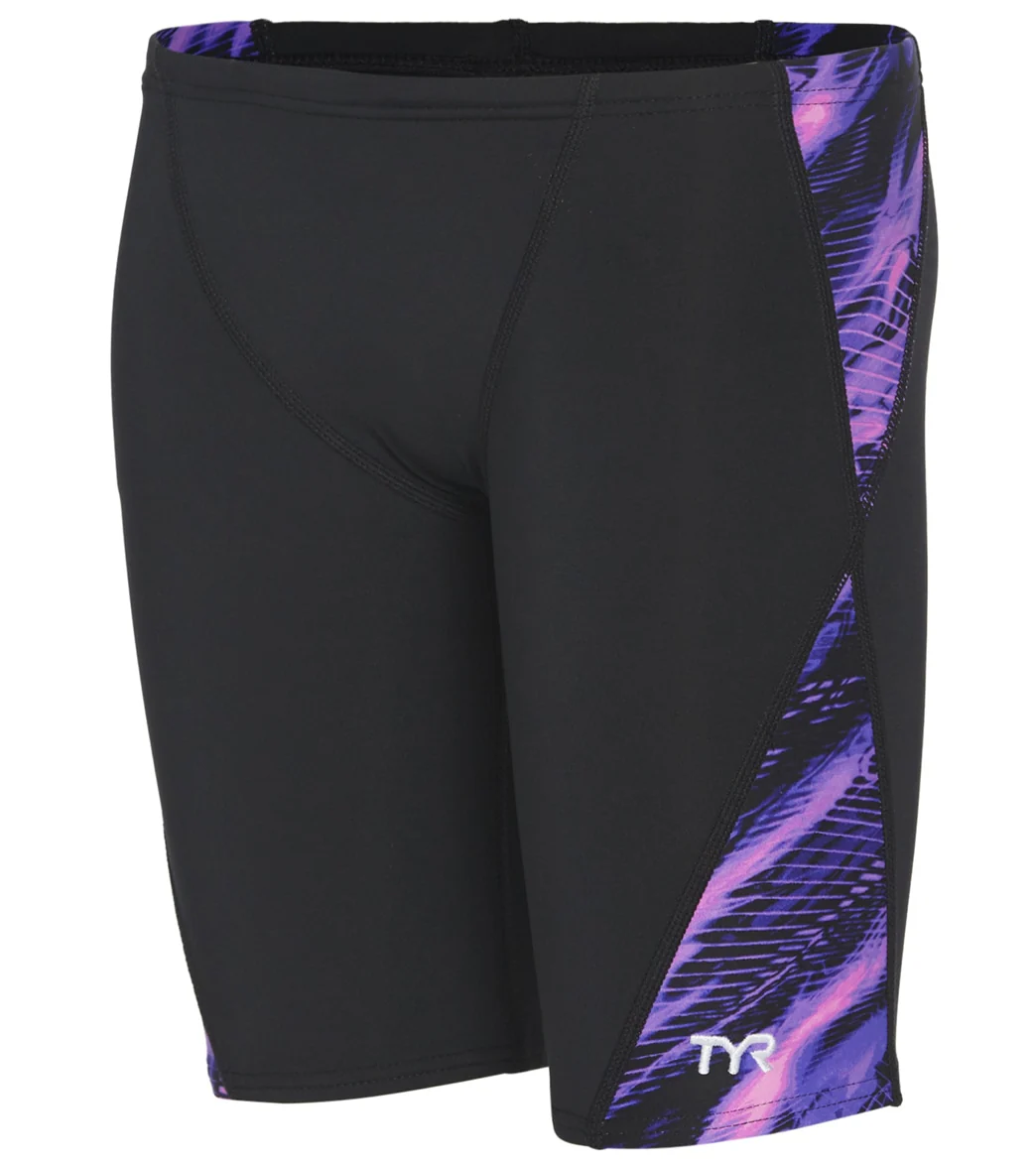TYR Boys' Cadence Blade Splice Jammer Swimsuit - Image 7