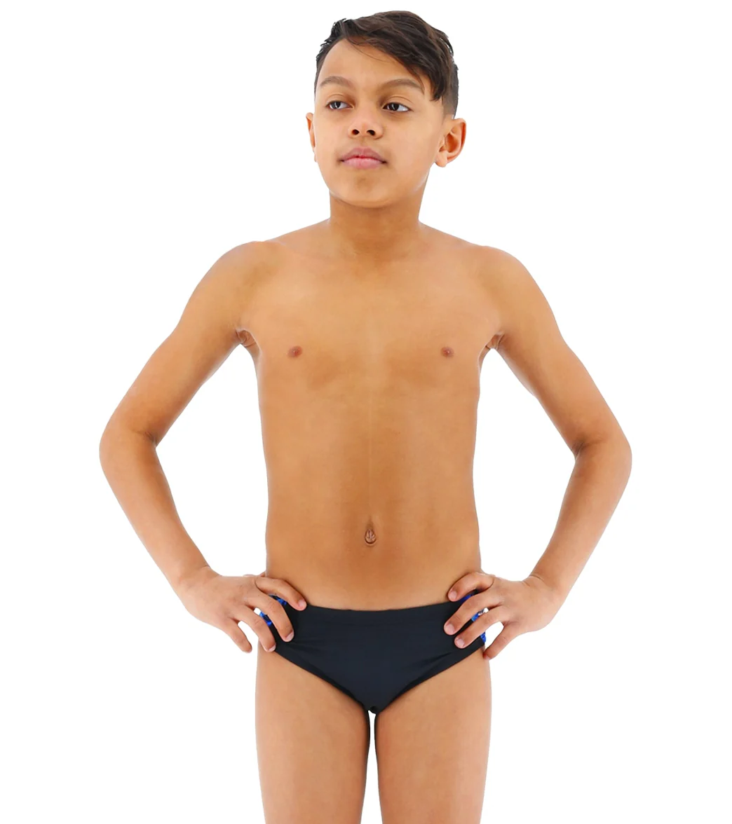 TYR Boys' Cadence Racer Brief Swimsuit - Image 11