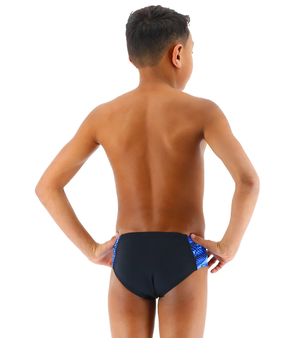 TYR Boys' Cadence Racer Brief Swimsuit - Image 12